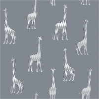 doomoo relax Bezug Giraffe grau