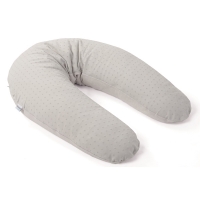 doomoo basics XL Stillkissen Pompom hellgrau