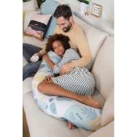 doomoo buddy Stillkissen Vegetal blau