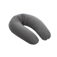 doomoo basics XL Stillkissen Pompom anthrazit