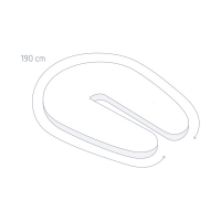 doomoo basics XL Stillkissen Pure rosa